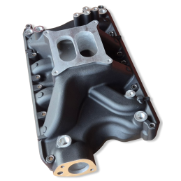 Hliníkové 4-hrdlo sací potrubí Small Block (289/302) 64-73