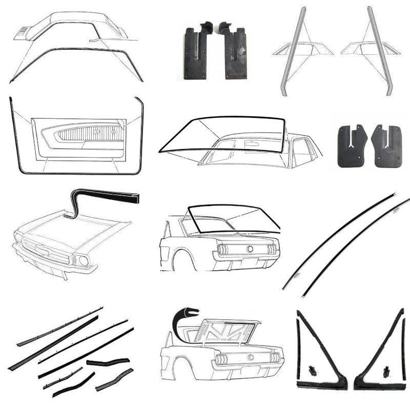 Sada těsnění Coupé 64-66