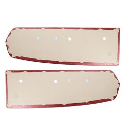 Standardní červené dveřní obložení 67