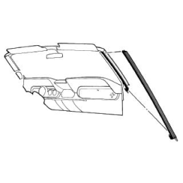 Sada těsnění pro kabriolet 64-66