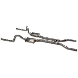 2,5" výfukový systém Magnaflow, nerezová ocel 64-70