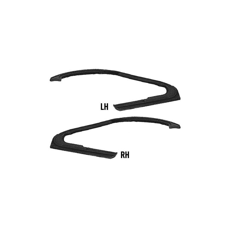 Pryžové těsnění trojúhelníkového okna pár 64-66