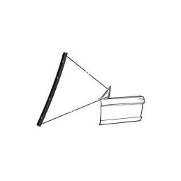 Těsnění trojúhelníkového okna (svislé) 64-66