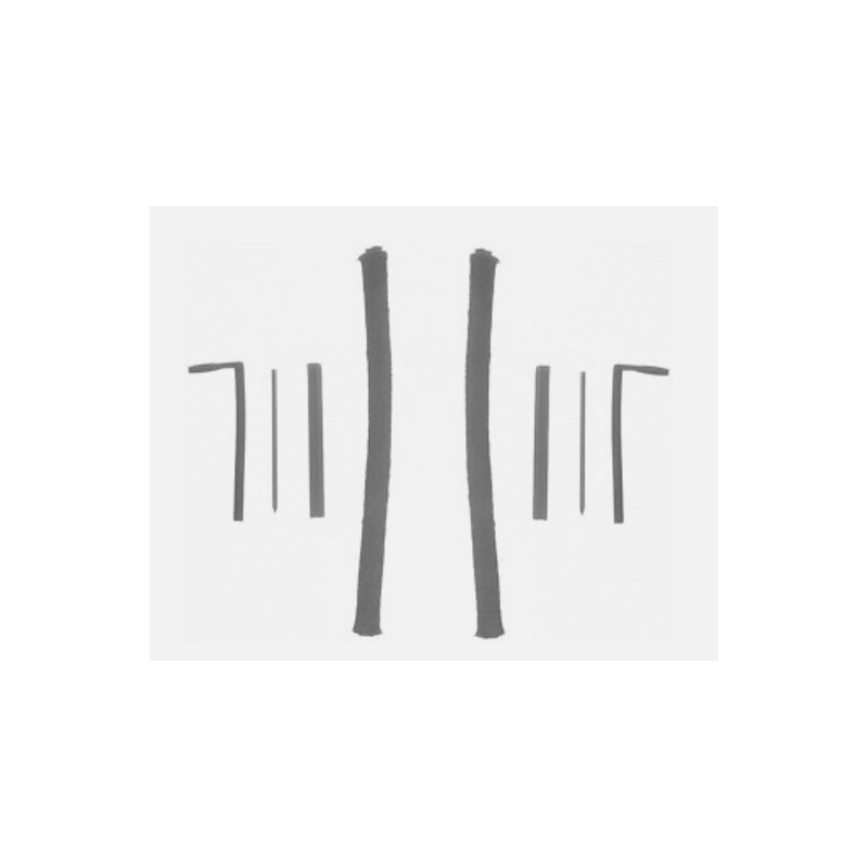 Sada těsnění klikové hřídele 67-70 390 427 428