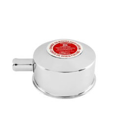 Chromovaný uzávěr plnicího hrdla oleje, logo FoMoCo 65-70