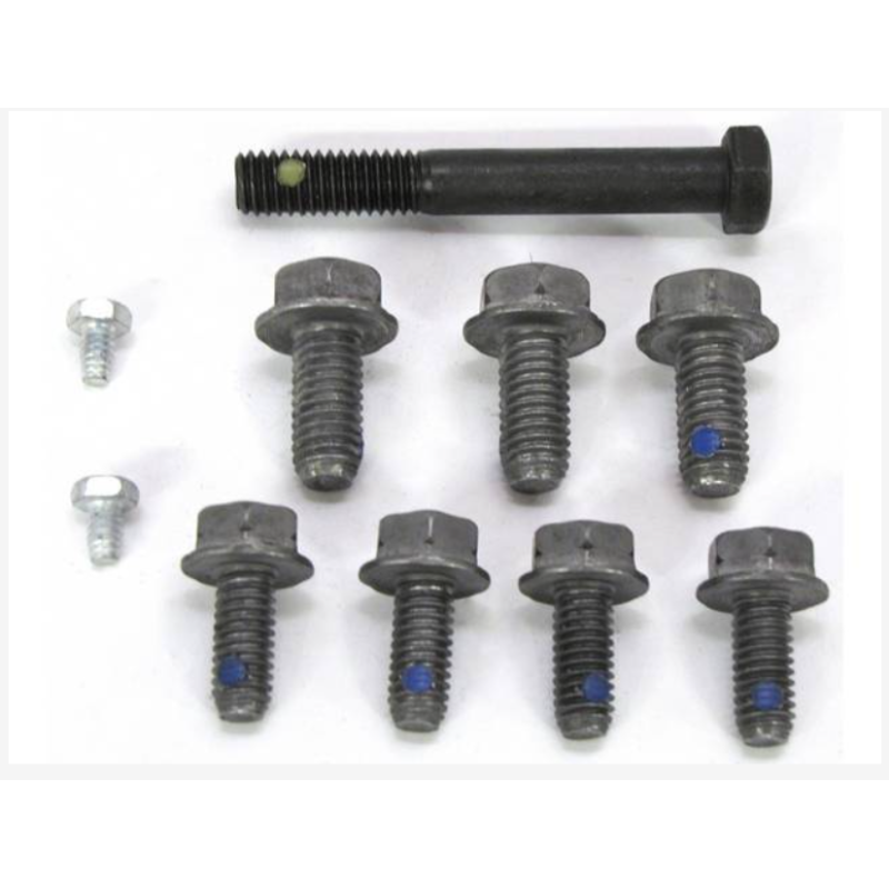 Sada montážních šroubů krytu rozvodového mechanismu, černá 68-70 390 427 428