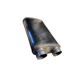 Tlumič výfuku, boční výfuk z nerezové oceli pro motor V8 Eleanor GT500 67-68