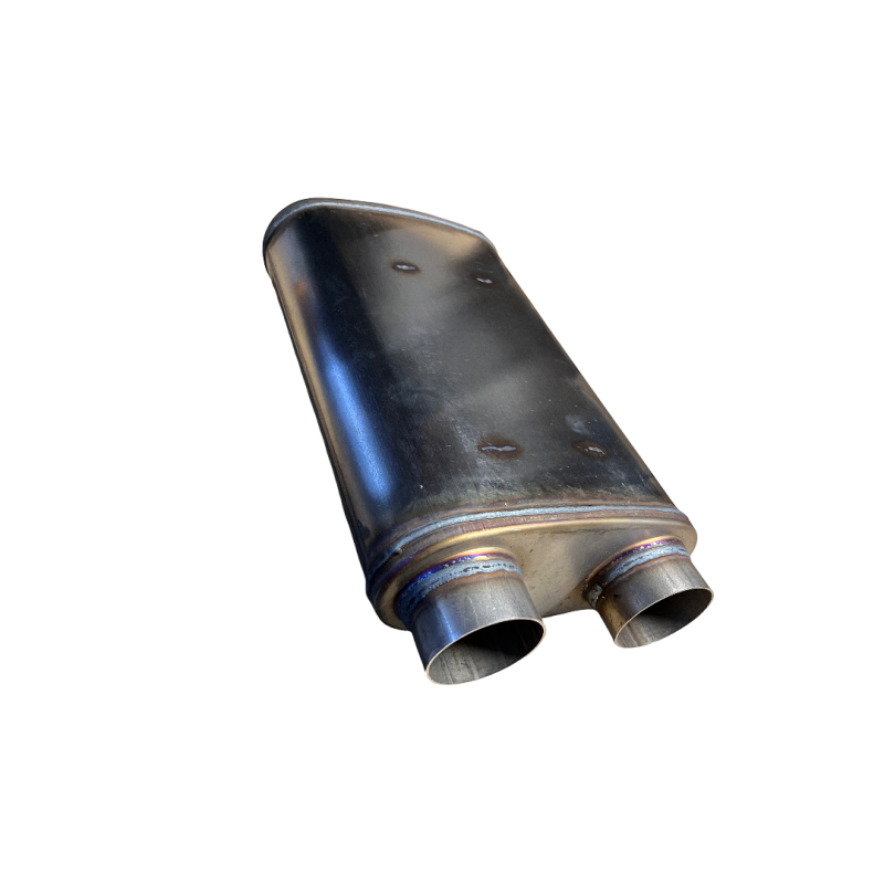 Tlumič výfuku, boční výfuk z nerezové oceli pro motor V8 Eleanor GT500 67-68