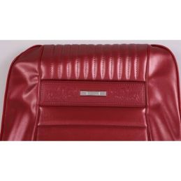 Kompletní sada čalounění - Sierra Grain, červená, Deluxe, kabriolet 66