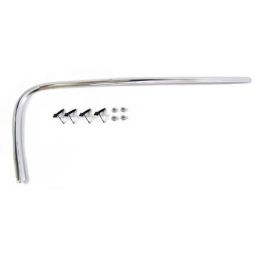 Úzká lišta grilu, chrom, levá 67-68