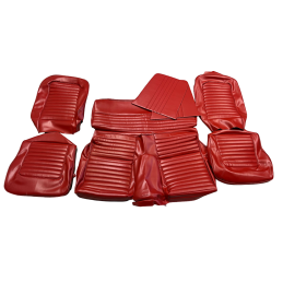 Potahy sedadel Fastback červené kompletní 65