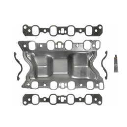 Hliníkové sací potrubí 4-hrdlo 351W leštěné