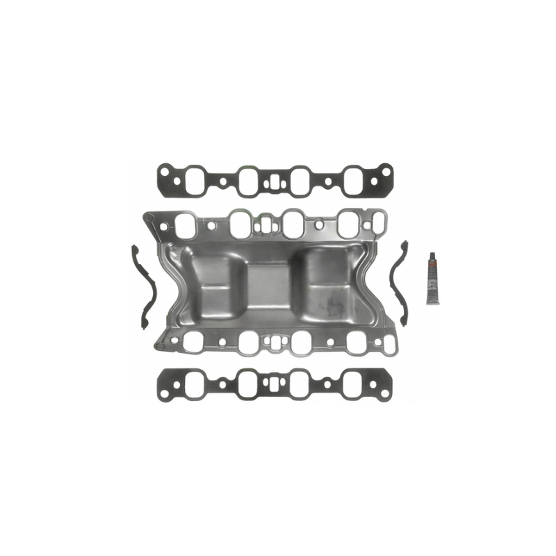 Hliníkové sací potrubí 4-hrdlo 351W leštěné