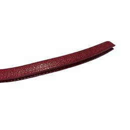 Tmavě červená (kaštanová) kedra s hroty na okrajích 65-68