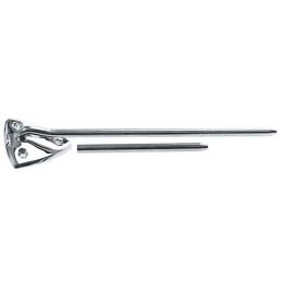 Držák a tyčka stínítka, chrom 67-70