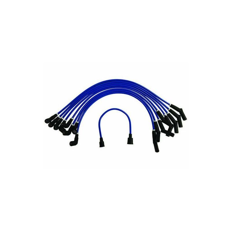 Zapalovací kabely 289-302cui, síla 8mm, barva modrá