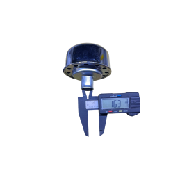 Olejové víčko, chrom, Push On, bez trubky, 19mm