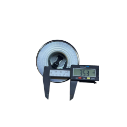 Olejové víčko s trubkou, chrom, push 64-73