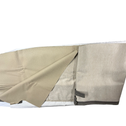 Světle hnědý čalounění stropu Fastback 65-68