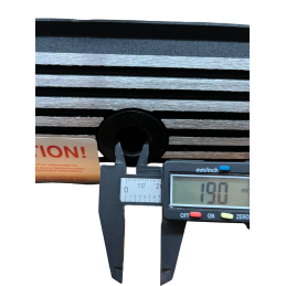 Ventilová víka 302cui hliník