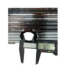 Ventilová vílka 289 a 302cui, hliníková, černá