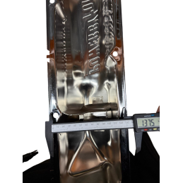 Ventilová víka "Powered by Ford", chrom, 390/428cui