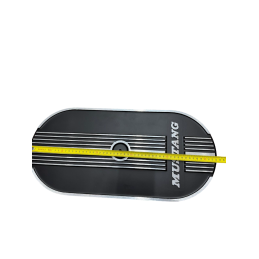 Oválný vzduchový filtr, logo MUSTANG 64-73