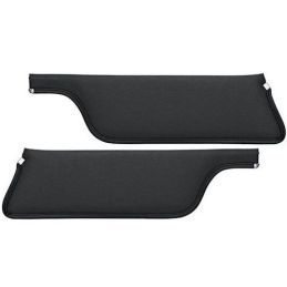 Stínítka, černá, kupé, fastback 67-68