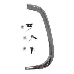 Levá široká lišta grilu vhodná do předních masek vozů Ford Mustang vyrobených v roce 1969