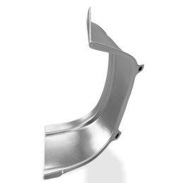 Levá široká lišta grilu vhodná do předních masek vozů Ford Mustang vyrobených v roce 1969