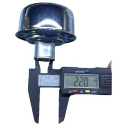 Olejové víčko (chrom, bez trubky)