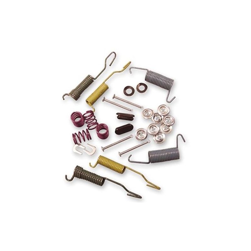 Sada pružin čelistí brzd - bubny 10"x2", přední nebo zadní V8 64-71