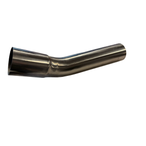 Nerezová, lomená 2" univerzální výfuková trubka, 36 cm