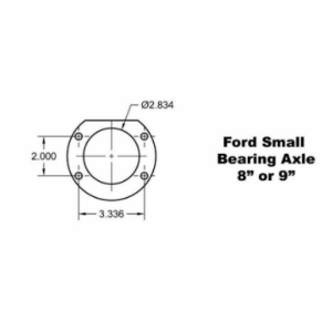 Rear disc brake Conversion kit SN95 Mustang GT based 65-73